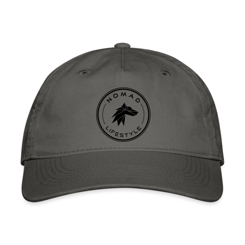 Organic Baseball Cap - charcoal